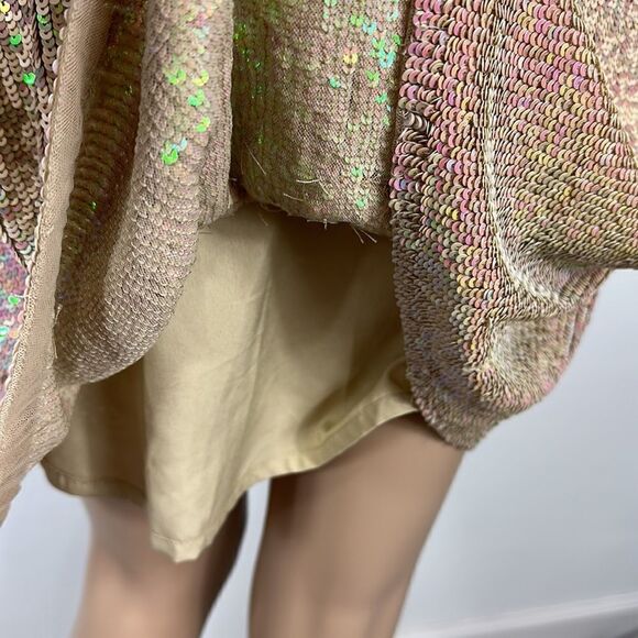 Needle & Thread Sequins Sleeveless Gloss Mini Dress Size 4 - Picture 5 of 12